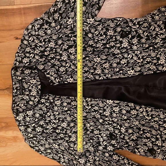 MARIO SERRANI Spring Black & White Coat Blazer - Picture 10 of 13